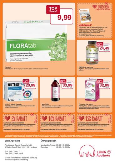 Flyer mit September-Angeboten